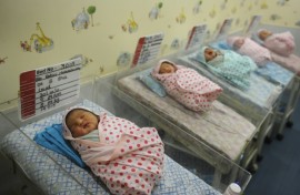 The fertility rate in half of all nations is already too low to maintain their population size, a new study says