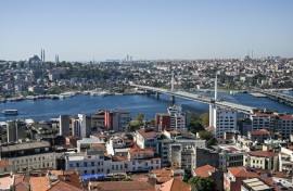 Istanbul, shown here in October 2020, is considered a top electoral prize in Turkey