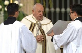 Pope Francis will preside over Easter Mass and pronounce the 'Urbi et Orbi' (To the City and the World) blessing