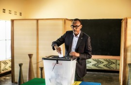 Kagame, who became president in 2000, has won every election with more than 90 percent of the vote