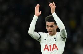 Making an impact: Tottenham Hotspur's Brennan Johnson