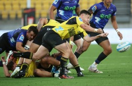 New Zealand and Wellington Hurricanes scrum-half Cam Roigard is expected to be sidelined for six months with a serious knee injury