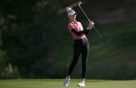 Nelly Korda won her fourth straight tournament at the LPGA Match Play in Las Vegas on Sunday