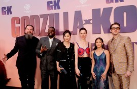 "Godzilla x Kong" is holding its spot at the top of the North American box office