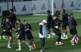 Real Madrid coach Carlo Ancelotti said his team lacked courage last season against Man City, before the teams meet again