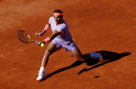 Rafael Nadal made his comeback from injury at the Barcelona Open on Tuesday and crushed Flavio Cobolli