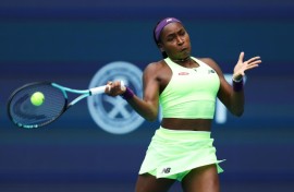 Error-hit win: Coco Gauff 