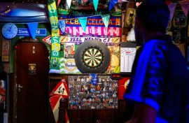 Darts is huge in the Netherlands