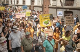 Organisers say mass tourism perpetuates an economic model that harms local residents