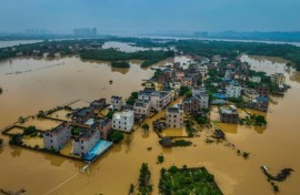 Climate change driven by human-emitted greenhouse gases makes extreme weather events more frequent and intense, and China is the world's biggest emitter