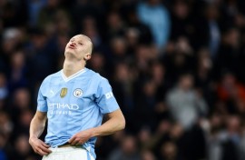 Manchester City striker Erling Haaland