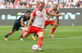 Harry Kane has 35 league goals this season -- six short of Robert Lewandowski's single-season record