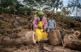 Dozens of villagers died when a dam burst near Mai Mahiu in the Rift Valley