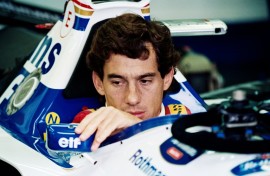 Ayrton Senna died in a crash on May 1, 1994 