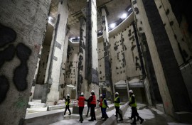 The so-called "Austerlitz basin" will help prevent the discharge from the sewers into the river Seine 