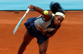 Coco Gauff exited in the fourth round of the Madrid Open