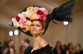 Zendaya's appearance in two separate dazzling outfits at the Met gala in Manhattan set social media ablaze