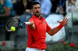 Novak Djokovic is playing his first tournament in a month