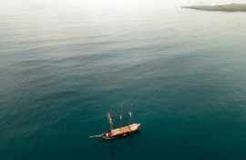 The Oosterschelde set out from Plymouth, England, in August 2023