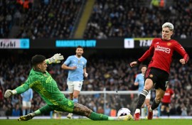 Manchester United's Alejandro Garnacho will be a threat to Manchester City