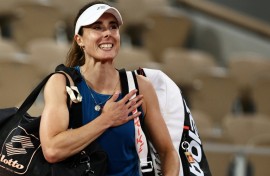 Alize Cornet waved goodbye to professional tennis