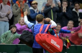 'Ridiculous': David Goffin cups his ear to the crowd after defeating France's Giovanni Mpetshi Perricard 