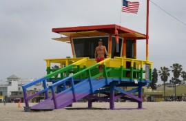 Lifeguard facilities around Los Angeles are among the public buildings that supervisors say must display the Pride flag during June