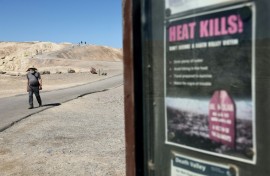 Death Valley is routinely unpleasantly hot, but is expected to see temperatures as high as 122F