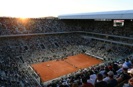 There were lots of empty seats for Alexander Zverev's semi-final against Casper Ruud