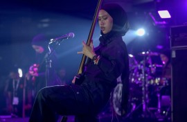 All-girl metal band Voice of Baceprot (VOB) will become the first Indonesian group to perform at Glastonbury this week