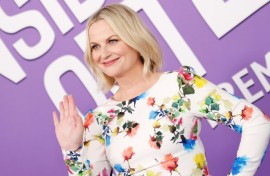 US actress Amy Poehler attends the world premiere of Pixar's "Inside Out 2" at El Capitan Theatre in Los Angeles, California on June 10, 2024