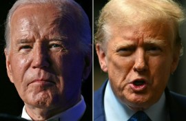 Joe Biden (left) and Donald Trump have not debated since the last election cycle in 2020