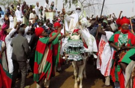 Traditional rulers in Nigeria wield huge influence and play a role in political patronage