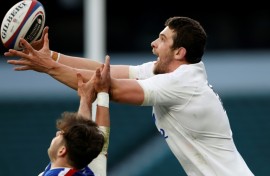 Banned - England lock Charlie Ewels has been ruled out of a two-Test series in New Zealand after being sent-off against Japan  