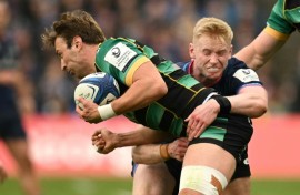 Jamie Osborne (R) has been handed a tough Test debut being named in Ireland's side to play world champions South Africa