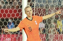Dutch forward Vivianne Miedema is the WSL's record goalscorer