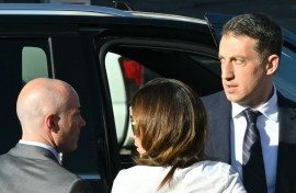 Alec Baldwin was accompanied by his celebrity lawyer Alex Spiro and wife Hilaria