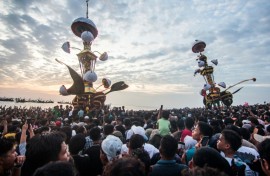 Once a more traditionally Shiite custom, Tabuik drew protests from predominantly Sunni Muslim locals, prompting organisers to alter the celebrations