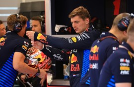 Max Verstappen during qualifying for last weekend's Hungary Grand Prix 