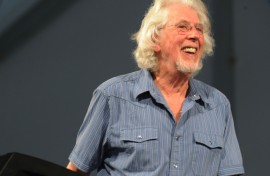 Blues legend John Mayall, who died on July 22, 2024 at age 90, is seen performing at the New Orleans Jazz & Heritage Festival in 2009