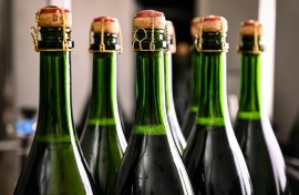 Bottles of champagne -- not pictured -- were discovered in a shipwreck found in the Baltic Sea