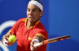 Rafael Nadal is playing at his fifth Olympics