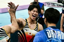 Daiki Hashimoto was the hero for Japan as China crumbled with men's team gold seemingly in their grasp