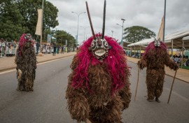 The three-day Porto Novo Mask Festival drew participants from across Benin as well as neighbouring Togo and Burkina Faso