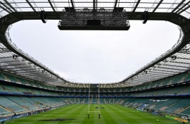 New name: Twickenham is to be known officially as the Allianz Stadium from September