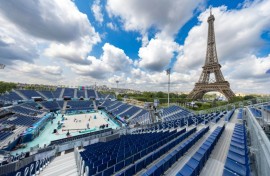 Even the sand at the Olympic beach volley stadium is set to be re-used