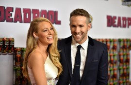 Actors Blake Lively and her husband Ryan Reynolds, seen at a 'Deadpool & Wolverine' event in New York on August 10, 2024, had a true power-couple weekend; his film topped the North American box office and hers, 'It Ends With Us,' came a close second