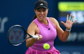 American Jessica Pegula defeated Russia's Diana Shnaider to reach the final of the WTA Toronto Masters
