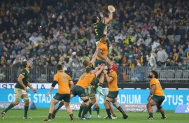 South Africa beat Australia 30-12 in the second Rugby Championship Test in Perth