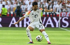 Ilkay Gundogan captained hosts Germany at Euro 2024